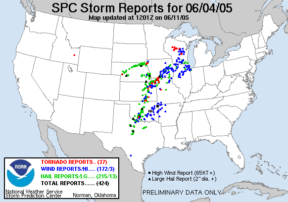 Map of 050604_rpts's severe weather reports
