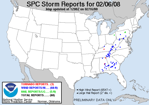 Map of 080206_rpts's severe weather reports