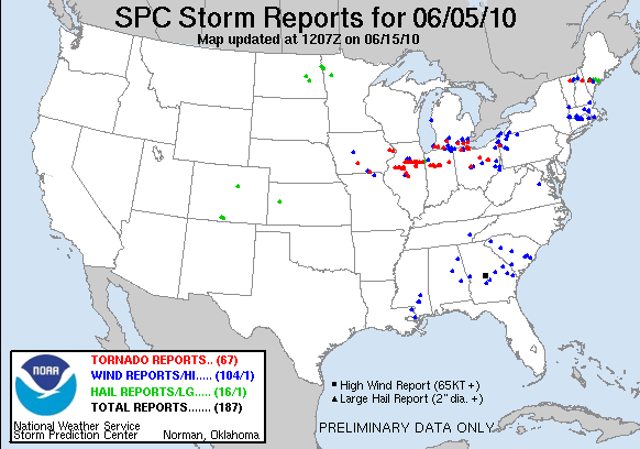 Map of 100605_rpts's severe weather reports