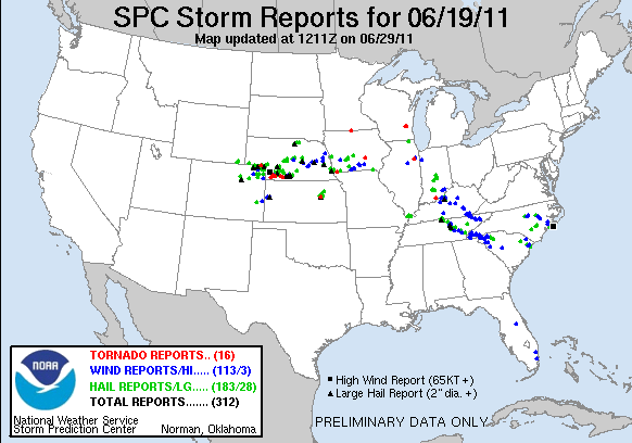 Map of 110619_rpts's severe weather reports