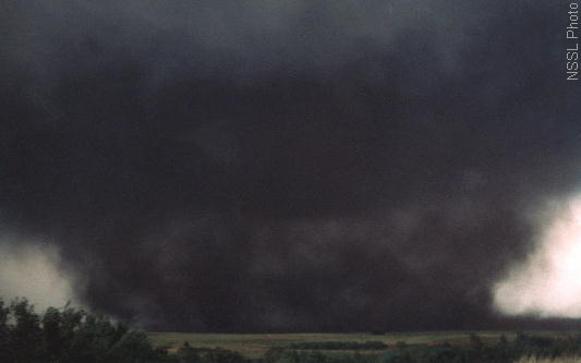 Wedge Tornado near Binger OK (22 May 1981)