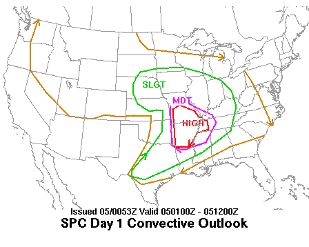 2003 tornado outbreak 4th outlook graphic day1otlk storm categorical probabilistic utc graphics info