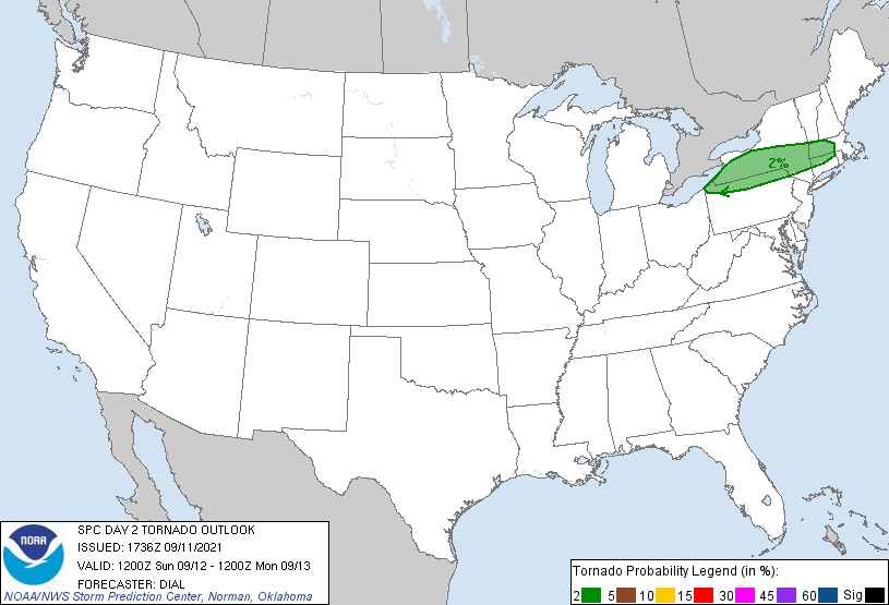 20210911 1730 UTC Day 2 Tornado Probabilities Graphic