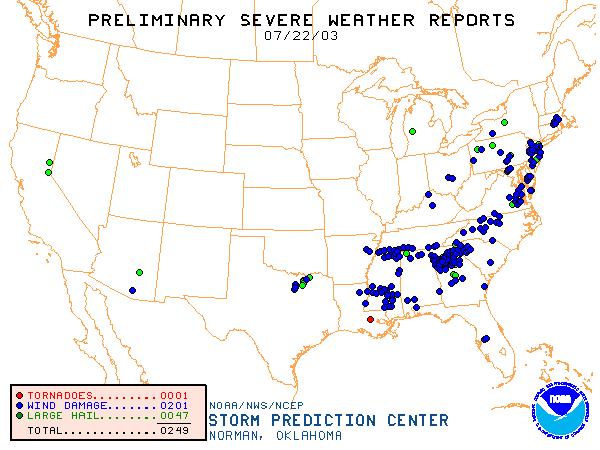Map of 030722_rpts's severe weather reports