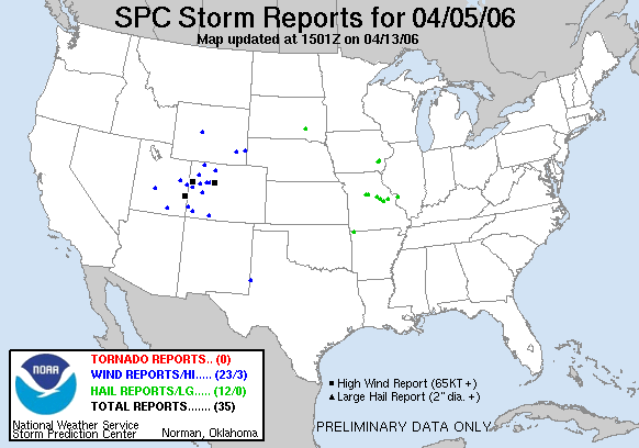 Map of 060405_rpts's severe weather reports