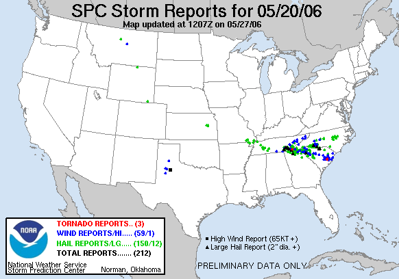 Map of 060520_rpts's severe weather reports