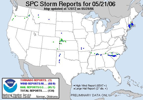 Map of 060521_rpts's severe weather reports