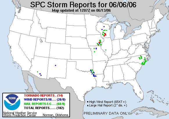Map of 060606_rpts's severe weather reports