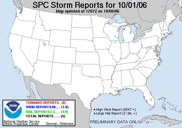 Map of 061001_rpts's severe weather reports