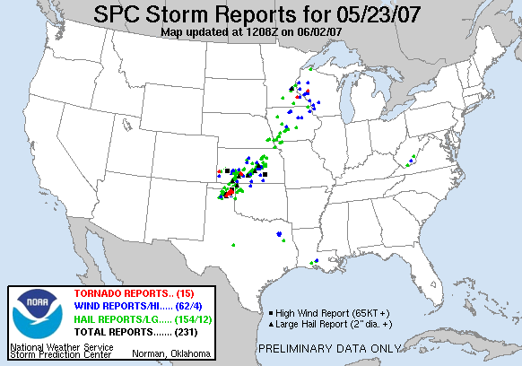 Map of 070523_rpts's severe weather reports