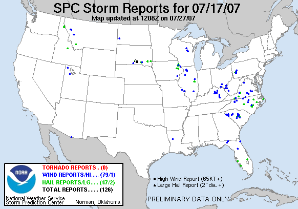 Map of 070717_rpts's severe weather reports
