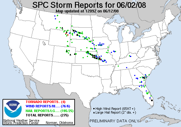 Map of 080602_rpts's severe weather reports