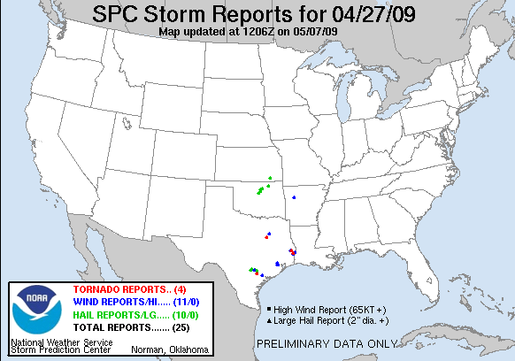 Map of 090427_rpts's severe weather reports