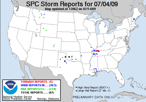 Map of 090704_rpts's severe weather reports