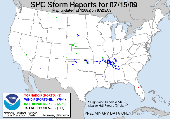 Map of 090715_rpts's severe weather reports