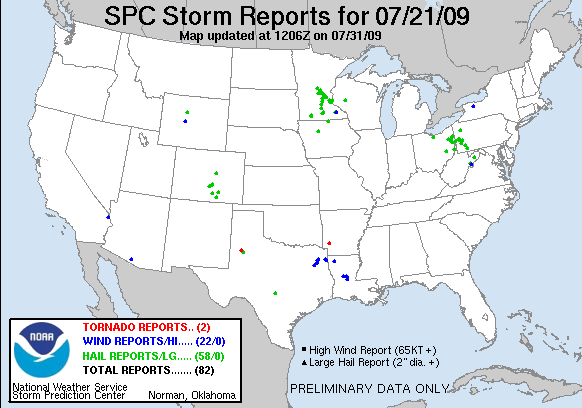 Map of 090721_rpts's severe weather reports