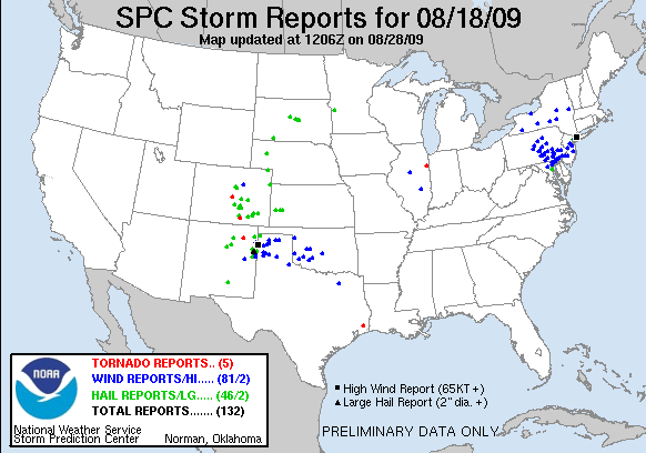 Map of 090818_rpts's severe weather reports