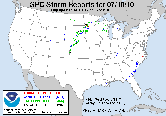 Map of 100710_rpts's severe weather reports