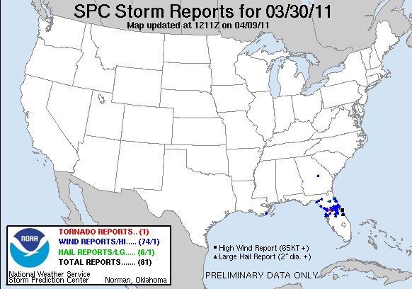 Map of 110330_rpts's severe weather reports
