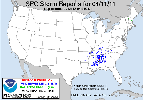 Map of 110411_rpts's severe weather reports