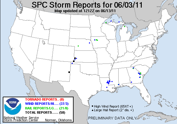 Map of 110603_rpts's severe weather reports
