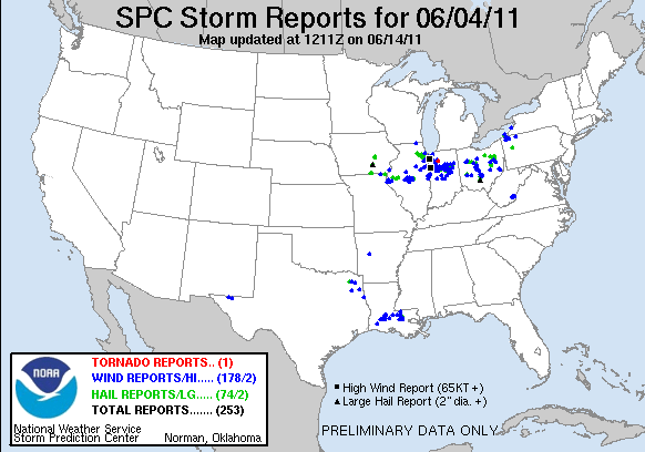 Map of 110604_rpts's severe weather reports
