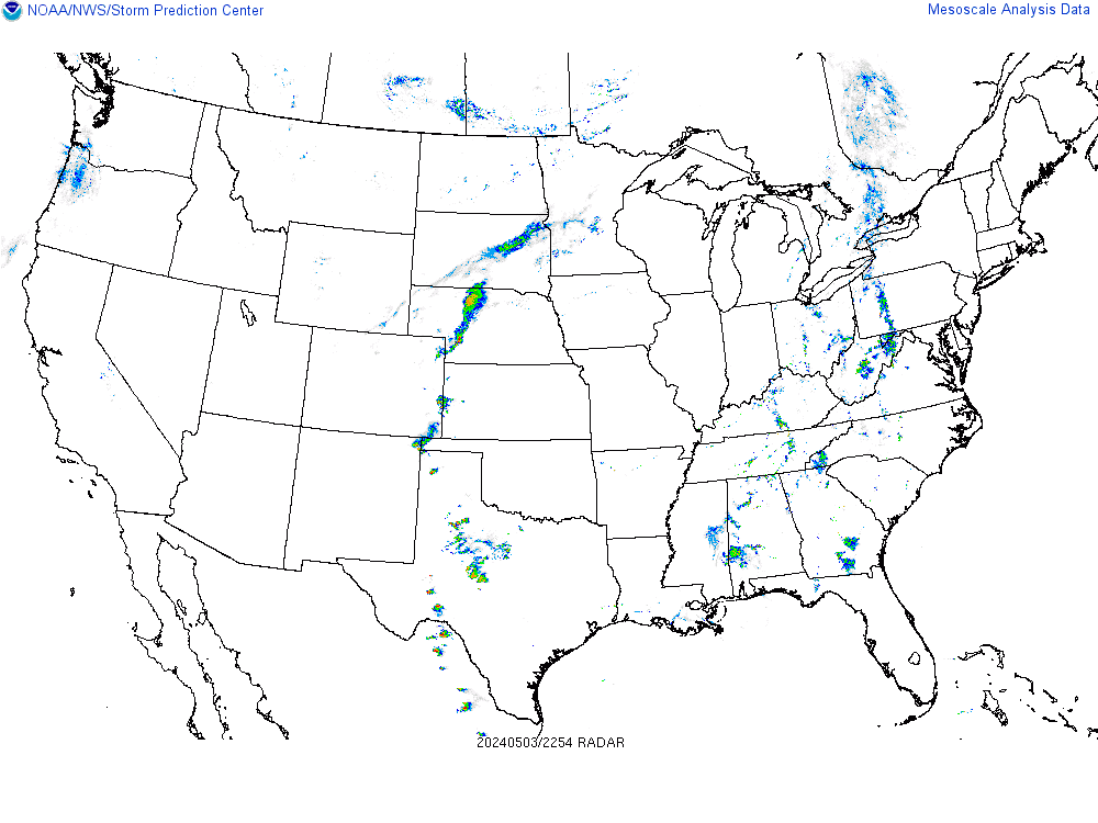 NOAA US Meso Analysis