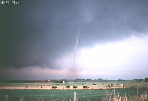 Rope Tornado near El Reno OK (30 April 1978)