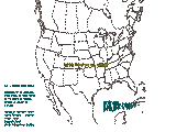 2000 UTC Damaging wind probabilities graphic