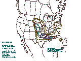 1630 UTC Large hail probabilities graphic
