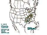 2000 UTC Large hail probabilities graphic
