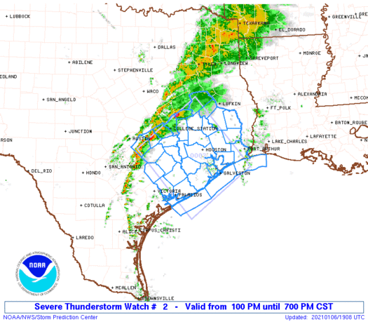 WW0002 Initial Radar image