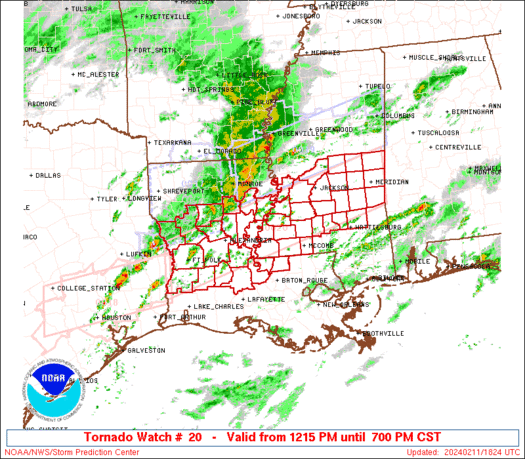 WW0020 Initial Radar image