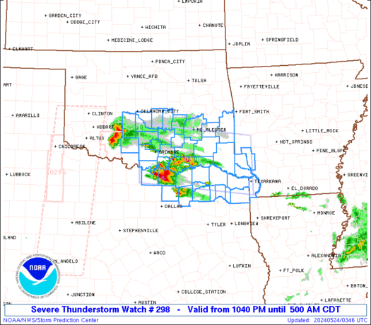 WW0298 Initial Radar image